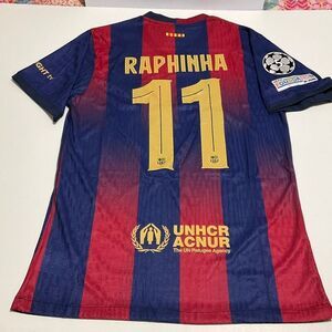 Nike FCB Barcalona Raphinna Dri-Fit Shirt, L soccer britboy spain barca footie